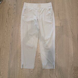 Athleta Brooklyn Ankle Pant Khaki 12 Featherweight Travel